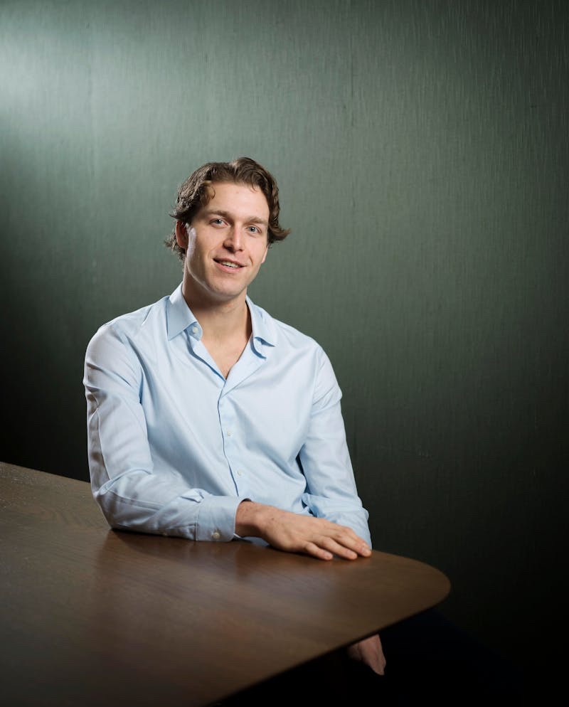 Thomas Huttinga - portret door Merlijn Doomernik